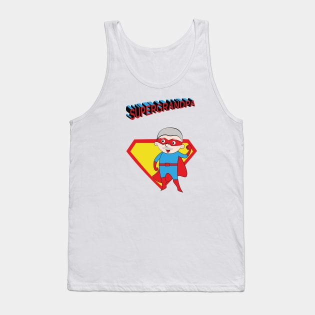 Super grandpa 2 Tank Top by grafart